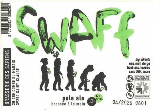Swaff, Brasserie Des Sapiens