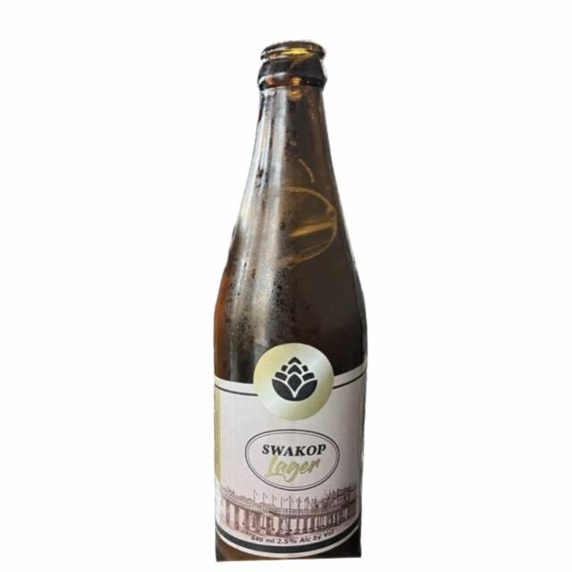 Swakop Lager 2.5%, Namib Dunes Brewery, Namibia