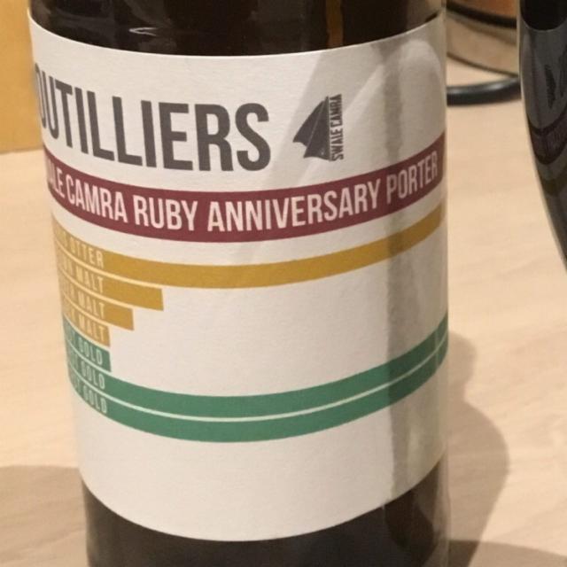 Swale Camra Ruby Anniversary Porter 5.0%, Boutilliers Ltd, England