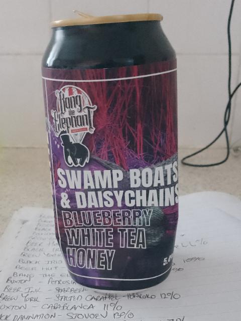 swamp boats 5.4%, Bang The Elephant Brewing co, England