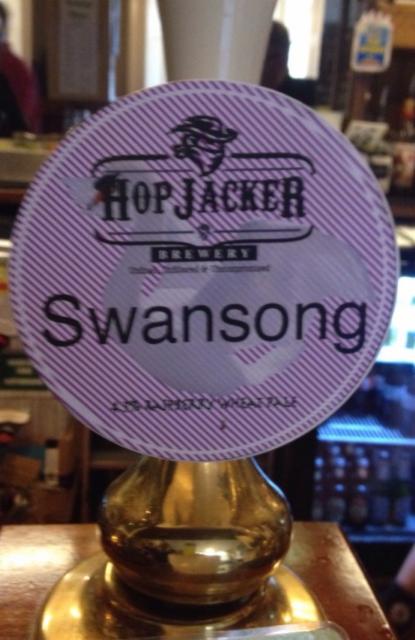 Swansong 4.5%, Hopjacker Brewery Ltd, England