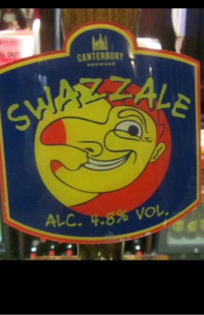 Swazzale 4.8%, Canterbury Brewers, England