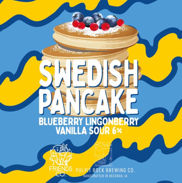 Swedish Pancake Blueberry Lingonberry Vanilla Sour, Friends Company