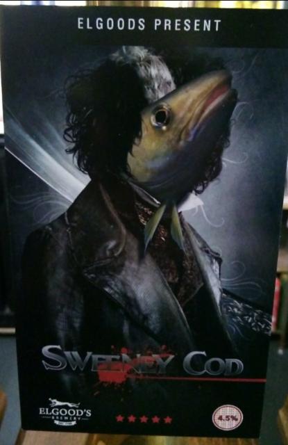 Sweeney Cod 4.5%, Elgood's Brewery, England