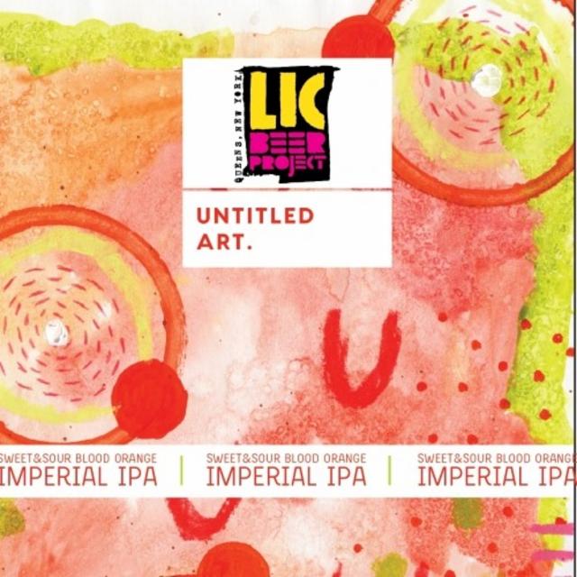 Sweet & Sour Blood Orange Imperial IPA 8.8%, LIC Beer Project, United States