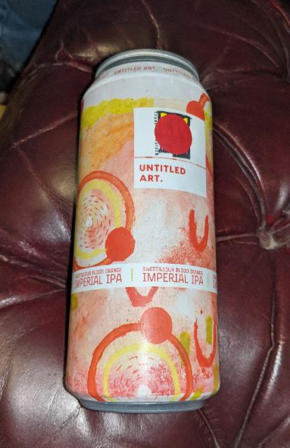 Sweet & Sour Blood Orange Imperial IPA 8.8%, Untitled Art, United States