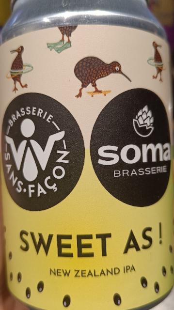 Sweet As !, Brasserie Sans Façon