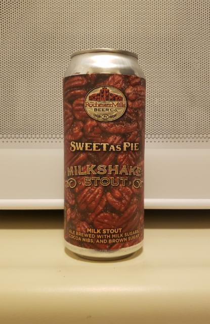 Sweet As Pie Milkshake Stout 5.2%, Rochester Mills Beer Company, United States
