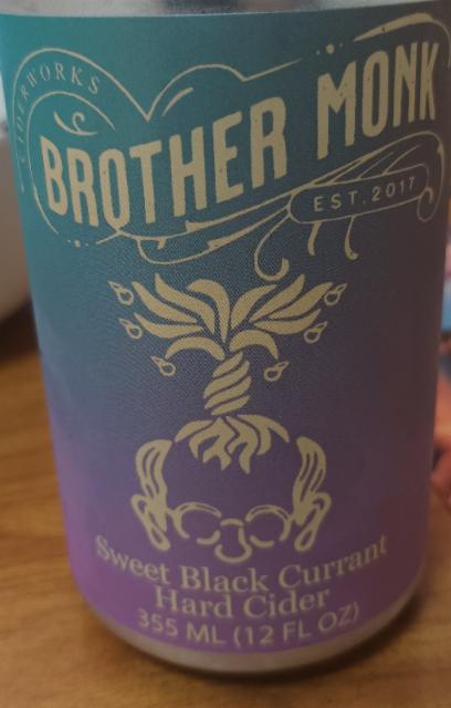 sweet black currant, Brother monk ciderworks