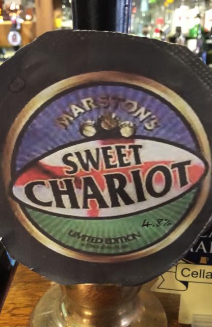 Sweet Chariot 4.8%, Marston's Brewery, England