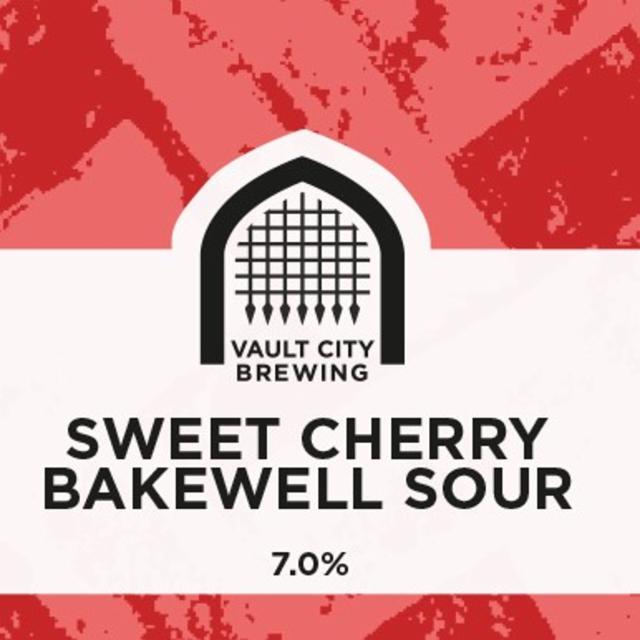 Sweet Cherry Bakewell Sour 7.0%, Vault City Brewing, Scotland