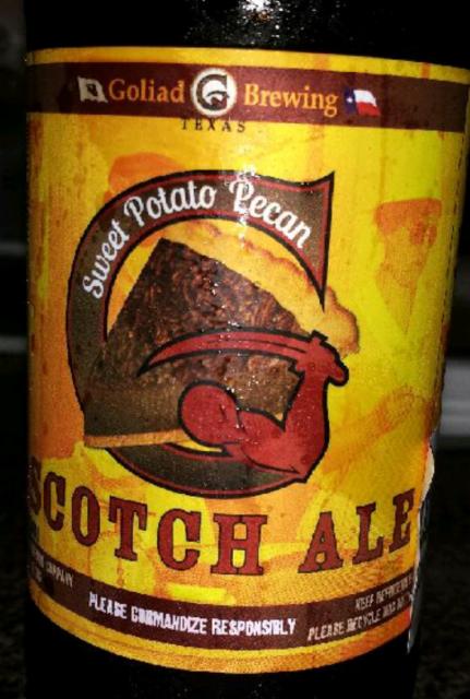 Sweet Potato Pecan Scotch Ale 7.7%, Goliad Brewing Company, United States