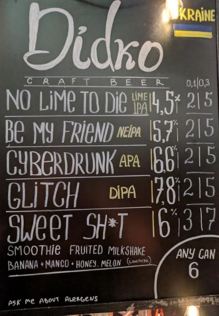 Sweet Shit 6.0%, Didko / Дідько, Ukraine