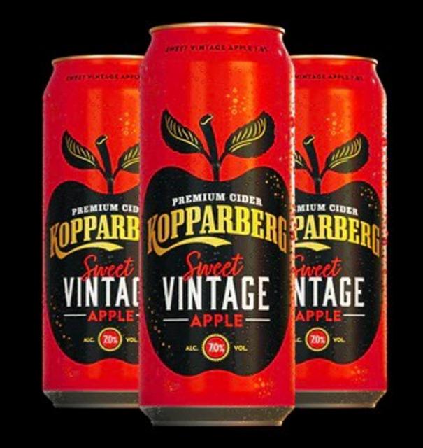 Sweet Vintage Apple 7.0%, Kopparbergs Bryggeri, Sweden