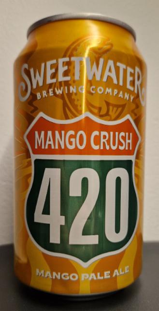 sweetwater mango crush 4.8%, SweetWater Brewing Company, United States