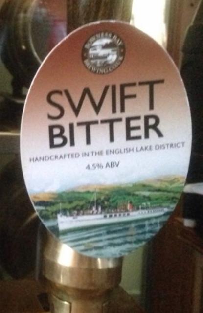 Swift Bitter 4.5%, Bowness Bay Brewing, England