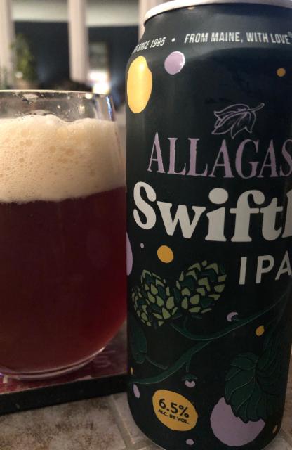 Swiftly IPA 6.5%, Allagash Brewing Company, United States