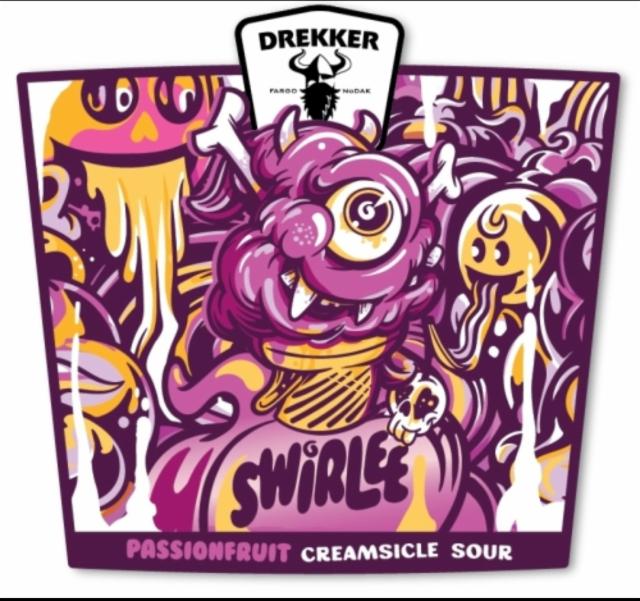 Swirlee - Passionfruit Creamsicle 6.4%, Drekker Brewing Company, United States
