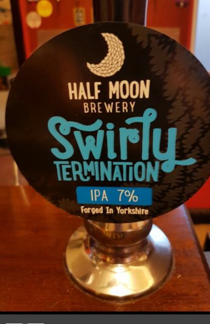 Swirly Termination 7.0%, Half Moon Brewery, England