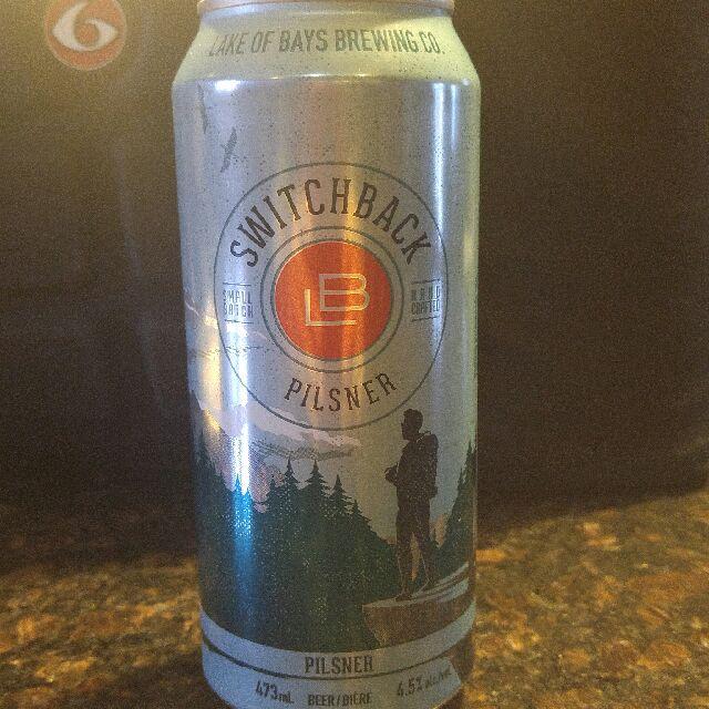 Switchback 4.5%, Lake of Bays Brewing Company, Canada