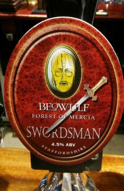 Swordsman 4.5%, Beowulf Brewing Company, England