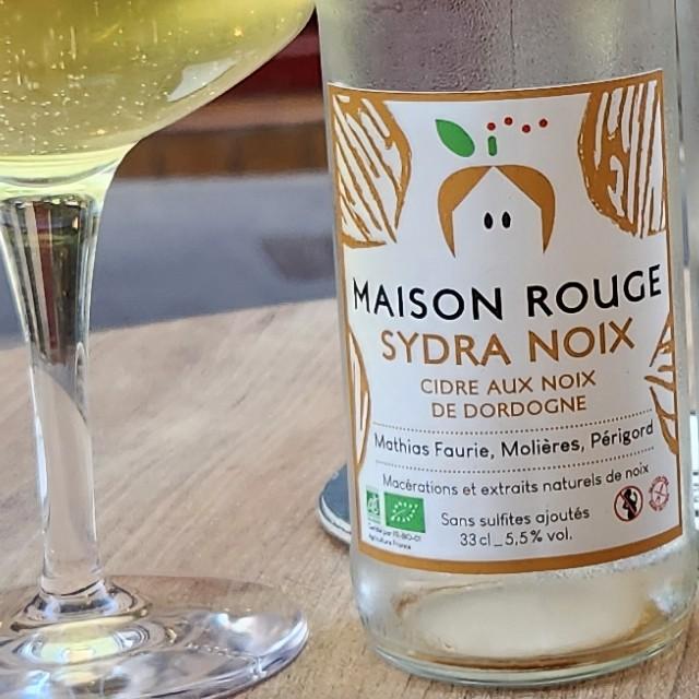 Sydra Noix 5.5%, Cidre Maison Rouge, France