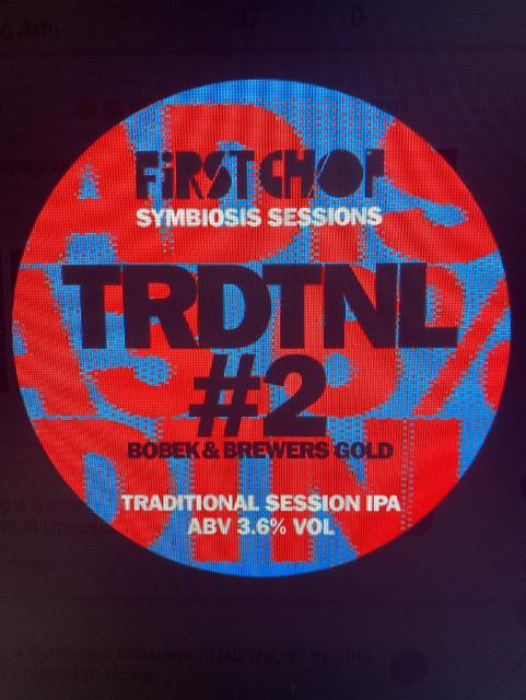 Symbiosis Sessions - Traditional #2 3.6%, First Chop, England
