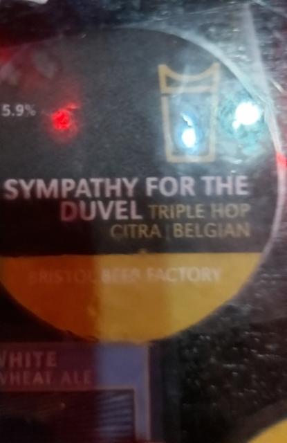 Sympathy for the Duvel 5.9%, Bristol Beer Factory, England