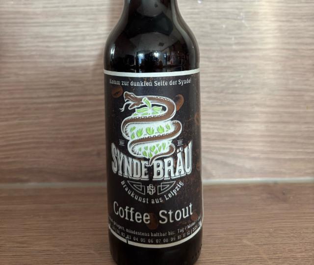 Coffee Stout 5.9%, Synde Bräu, Germany