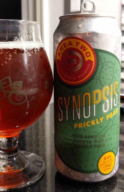 Synopsis Prickly Pear 6.4%, Area Two Experimental Brewing, United States