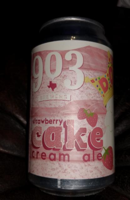 Strawberry Cake Cream Ale 5.0%, 903 Brewers, United States