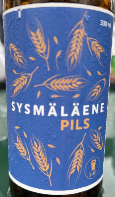 Sysmäläene Pils 5.2%, Kanavan Panimo, Finland