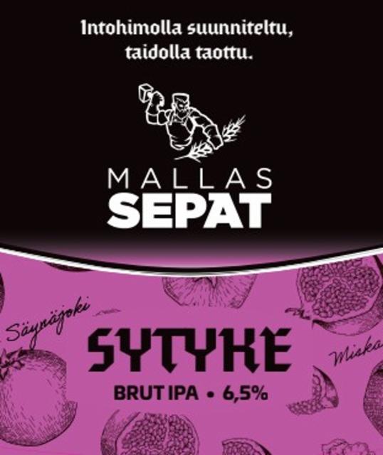 Sytyke 6.5%, Mallassepät, Finland