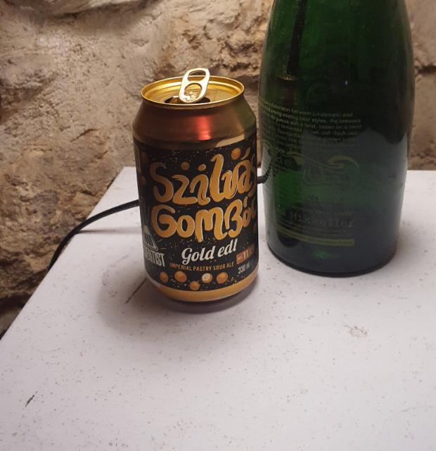szilias gombioc gold edt 11.0%, Mad Scientist, Hungary