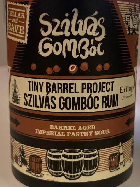 Szilvás Combóc / Tiny Barrel Project with Erlings Flaskebutik 10.0%, Mad Scientist, Hungary