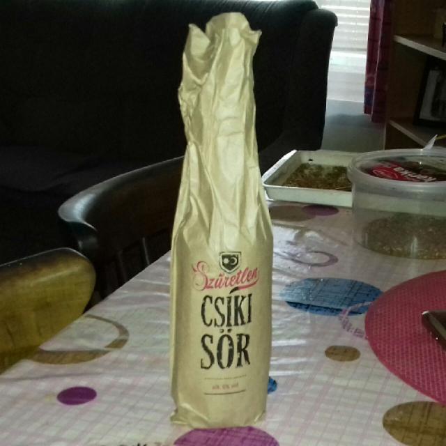 Szűretlen Csíki Sör 6.0%, Csíki Sör Manufaktúra, Romania