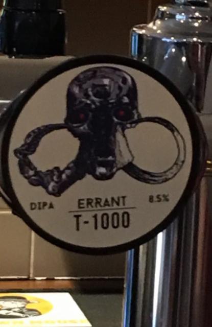 T-1000 8.5%, Errant Brewery, England
