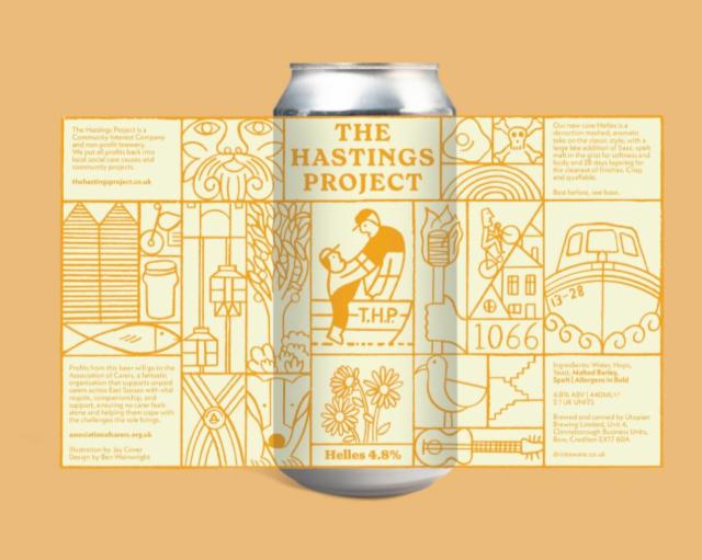 T.H.P Helles 4.8%, The Hastings Project, England