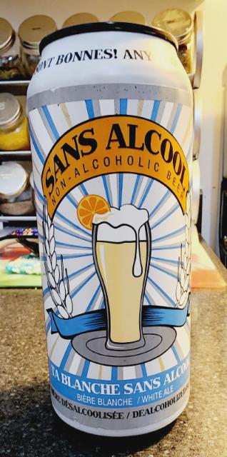 Ta Blanche Sans Alcool 0.0%, Lagabière Brasserie Artisanale, Canada
