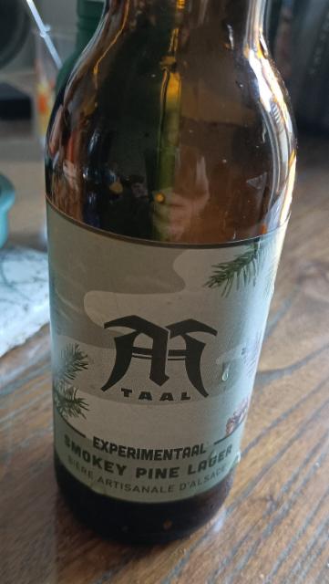 taal experimentaal smokey pine lager 5.0%, Brasserie Taal, France