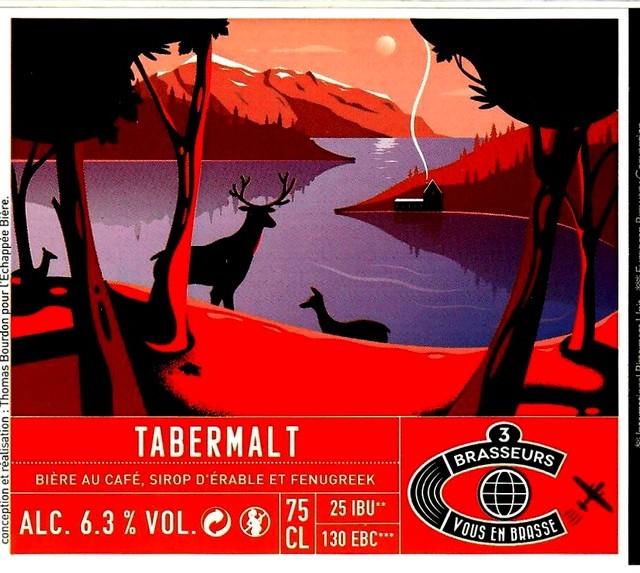 Tabermalt 6.3%, Les 3 Brasseurs / The 3 Brewers Lille, France