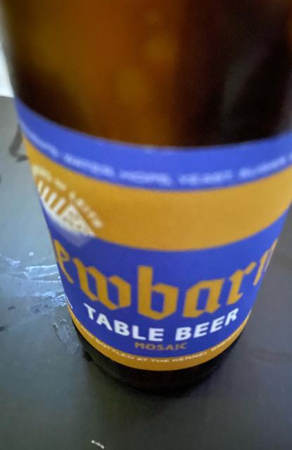 Table Beer Mosaic 3.0%, Newbarns Brewery, Scotland