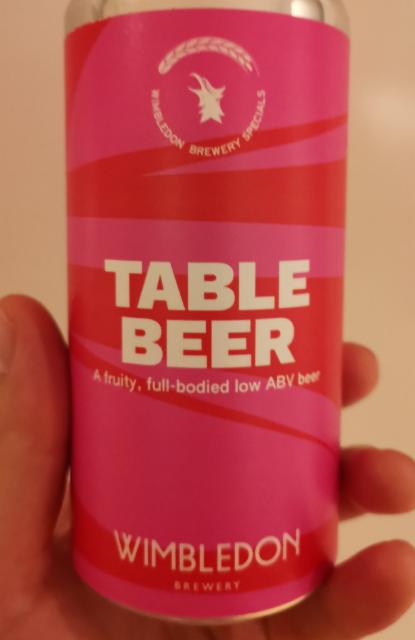 Table Beer 2.8%, Wimbledon Brewery, England