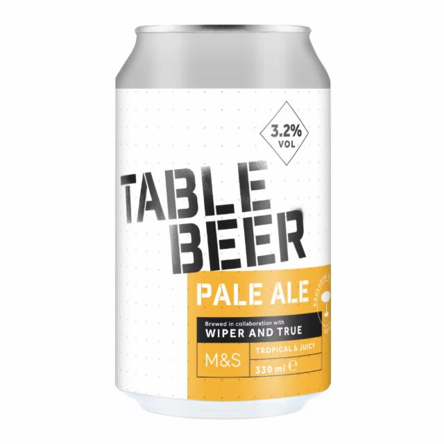 Table Beer Pale ale, Wiper and True
