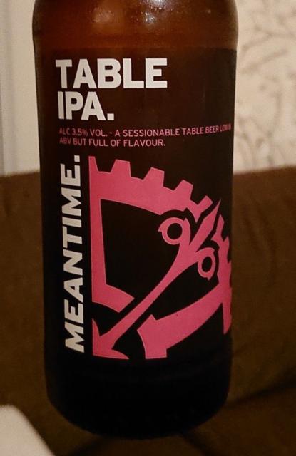 Table IPA 3.5%, Meantime Brewing, England