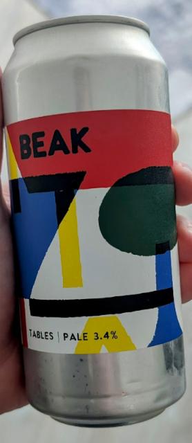 Tables 3.4%, Beak Brewery, England
