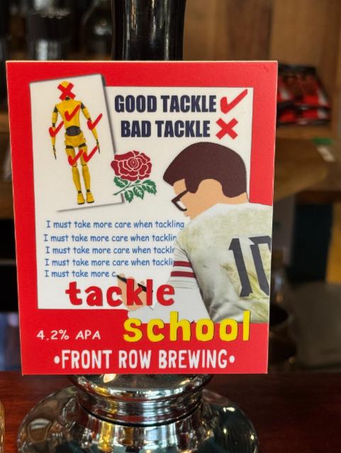 Tackle School, Front Row Brewing