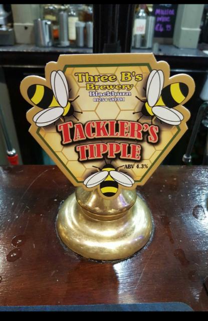 Tacklers Tipple 4.3%, Three B's Brewery, England