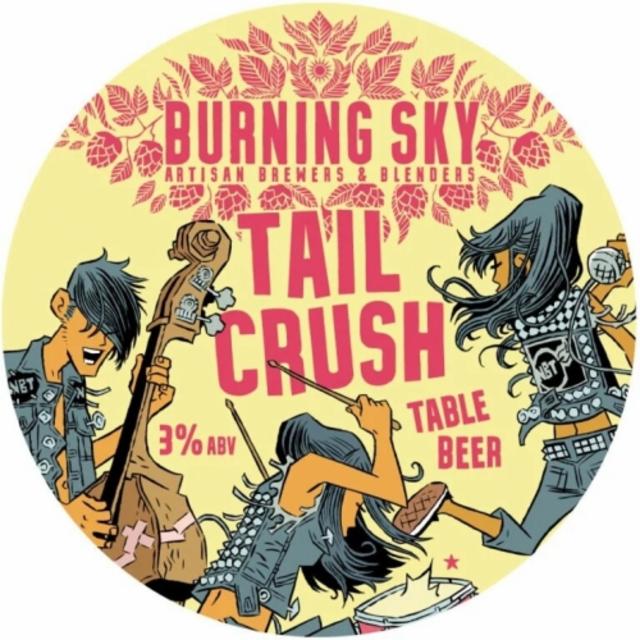 Tail Crush 3.0%, Burning Sky Brewery, England