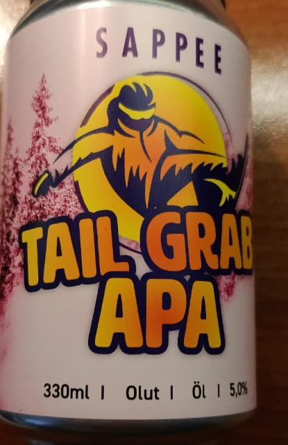 Sappee Tail Grab APA 5.0%, Kaleva Brewing Company, Finland